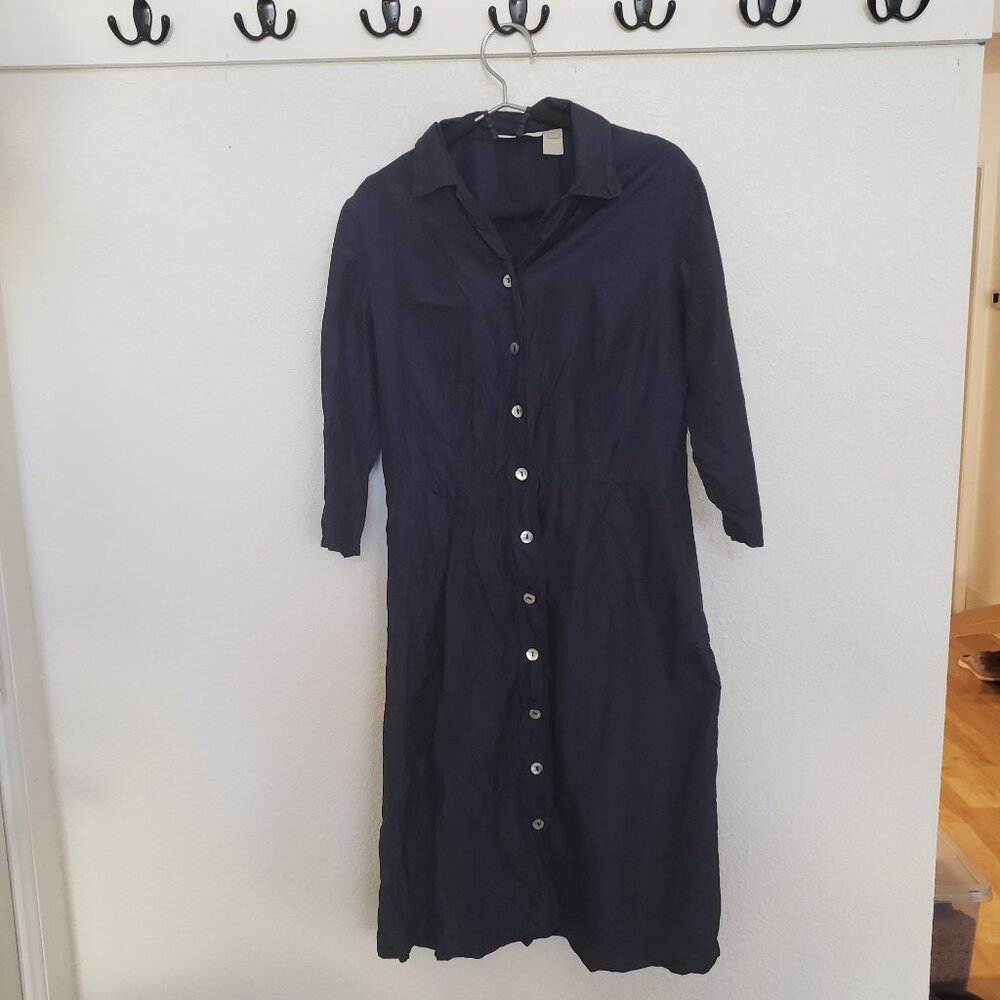 J.Jill Rayon Dark Navy Dress